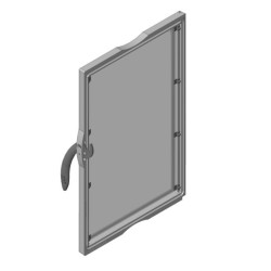 Dveře topeniště KV 025F 01